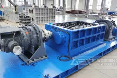 洁普撕碎机（单轴、双轴、四轴）：固废资源化处置的得力“助手”