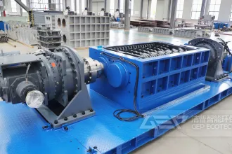 洁普撕碎机（单轴、双轴、四轴）：固废资源化处置的得力“助手”