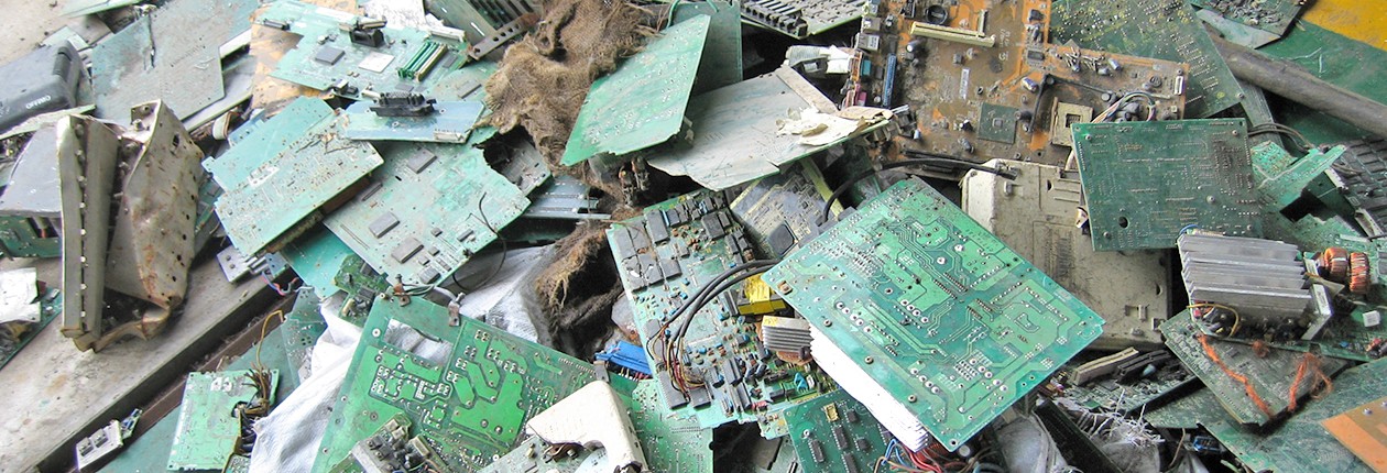 电子垃圾处理前