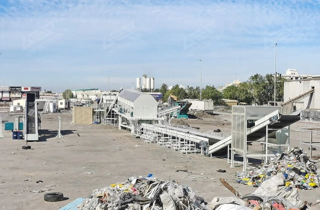 中东日产能1000吨生活垃圾分拣中心项目