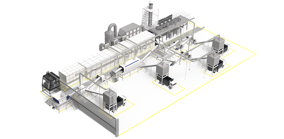 厨余垃圾资源化系统