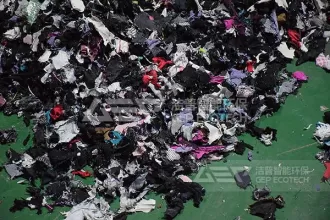 生物质耦合纺织垃圾发电用什么撕碎机设备？