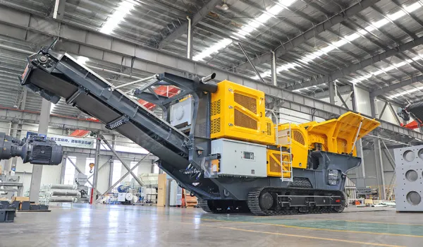 洁普履带式移动破碎站：固废处理的“变形金刚”