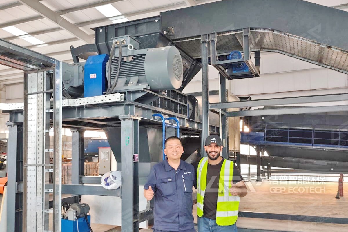 中东年产10000吨废旧铝材回收项目